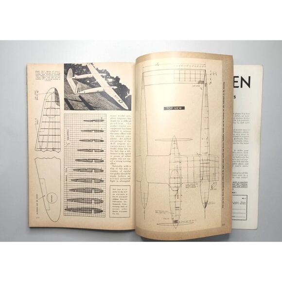 1941 Model Builders' Manual Magazine Fawcett Publication NO.2 - M597 - Picture 8 of 9